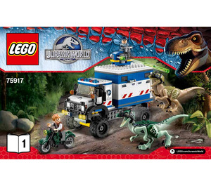 LEGO Raptor Rampage Set 75917 Instructions