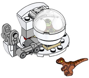 LEGO Raptor with Hatchery Set 122219
