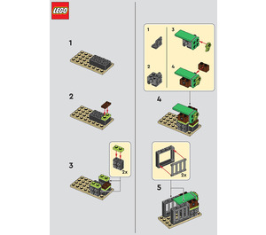 LEGO Raptor with Trap Set 122330 Instructions