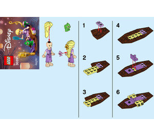 LEGO Rapunzel's Boat Set 30391 Instructions