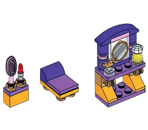 LEGO Rapunzel's Dressing Table Set 302101