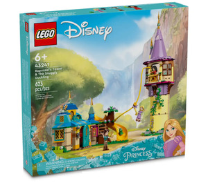 LEGO Rapunzel's Tower & The Snuggly Duckling 43241 Packaging