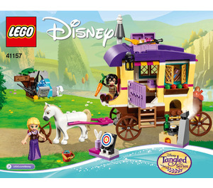 LEGO Rapunzel's Travelling Caravan Set 41157 Instructions