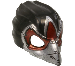 LEGO Raven Maske mit Silber Schnabel und rot Markings (12550 / 12845)