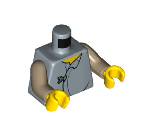 LEGO Ray with Conical Hat Minifig Torso (973 / 76382)