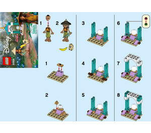 LEGO Raya and the Ongi's Heart Lands Adventure Set 30558 Instructions