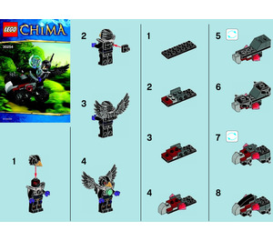 LEGO Razcal's Double-Crosser Set 30254 Instructions