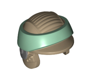 LEGO Rebel Commando Helmet with Sand Green Band (11986 / 64892)
