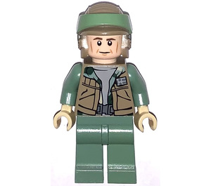 LEGO Rebel Commando con Tostado oscuro Chaleco Minifigura