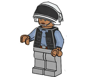 LEGO Rebel Fleet Trooper with Medium Dark Flesh Head Minifigure