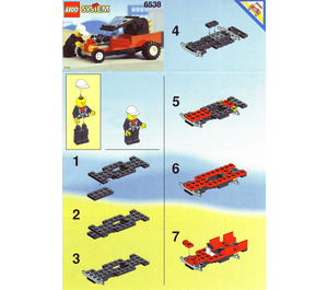 LEGO Rebel Roadster Set 6538 Instructions