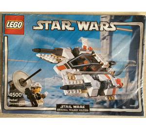LEGO Rebel Snowspeeder Set Original Trilogy Edition box 4500-2 Instructions