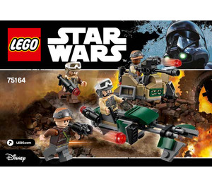 LEGO Rebel Trooper Battle Pack Set 75164 Instructions