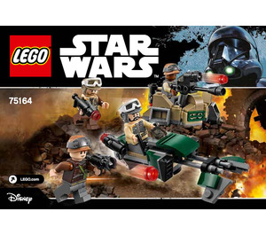 LEGO Rebel Trooper Battle Pack 75164 Instrukce