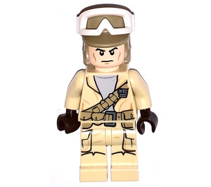 LEGO Rebel Trooper - Goggle, Dark Tan Helm minifiguur