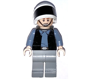 LEGO Rebel Trooper med Svart Väst och Smile Minifigur