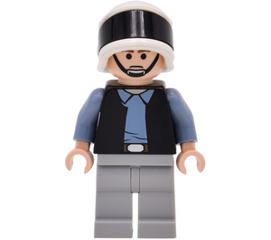 LEGO Rebel Trooper s Černá Vesta (Zamračená tvář) Minifigurka