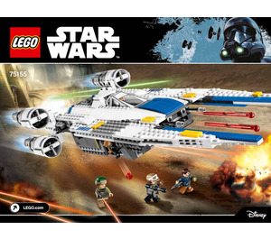 LEGO Rebel U-wing Fighter Set 75155 Instructions