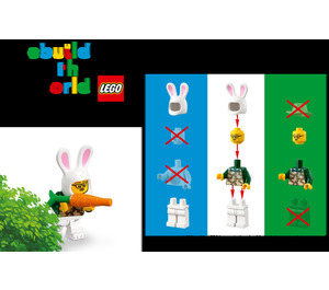 LEGO Rebuild the World minifigure Set 40432 Instructions