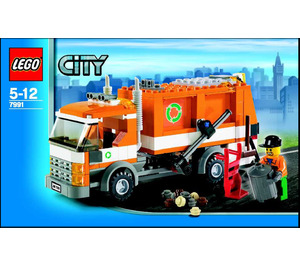 LEGO Recycle Truck Set 7991 Instructions