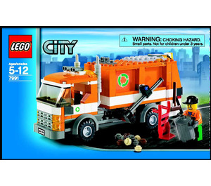 LEGO Recycle Truck 7991 Instructies