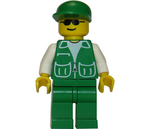 LEGO Recycle Truck Worker Figurine