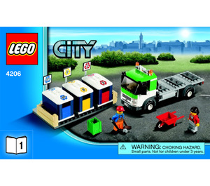 LEGO Recycling Truck 4206-2 Instructies