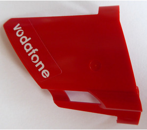 LEGO rouge 3D Panneau 23 avec 'vodafone' Autocollant (44353)