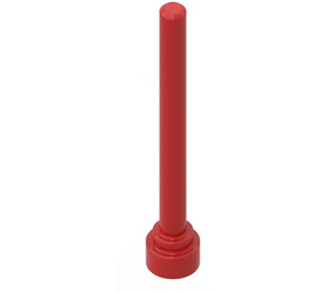 LEGO Rot Antenne 1 x 4 mit flacher Oberseite (3957 / 28658)