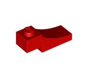 LEGO rot Bogen 1 x 3 Invertiert (70681)