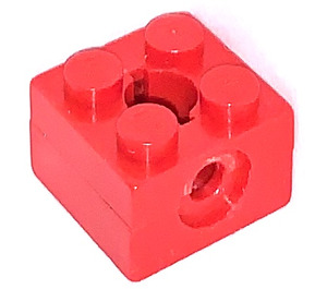 LEGO Rot Arm Halter Stein 2 x 2 mit Loch