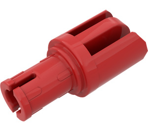 LEGO rot Arm Abschnitt mit Stift und 3 Stubs (6217)