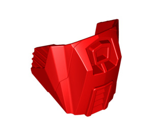 LEGO Rood Armor met Ridged Vents (98592)