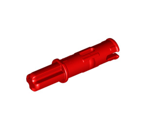 LEGO rot Achse Stift 3 mit Reibung (11214)