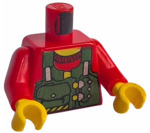 LEGO rot Bandit Torso (973 / 73403)