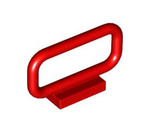 LEGO Red Bar 1 x 4 x 2 (6187)
