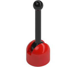 LEGO Red Base with Black Lever (4592 / 73587)