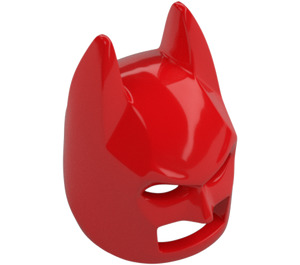 LEGO Röd Batman Cowl Mask med kantiga öron (10113 / 28766)