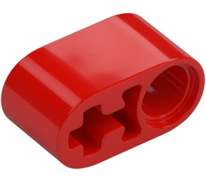 LEGO Rood Balk 2 met As gat en Pin Gat (40147 / 74695)