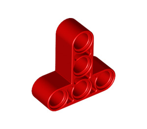LEGO Red Beam 3 x 3 T-Shaped (60484)