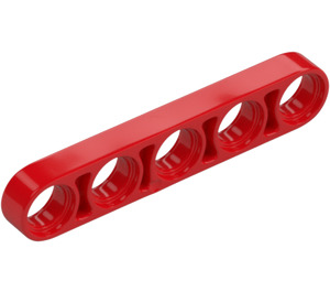 LEGO Red Beam 5 x 0.5 Thin (32017)