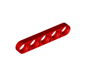 LEGO rouge Faisceau 5 x 0.5 Mince (32017)