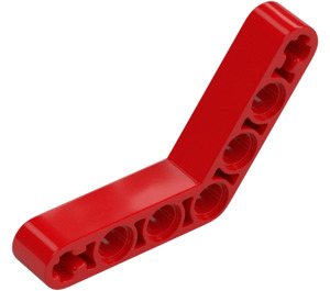 LEGO Rood Balk Krom 53 graden, 4 en 4 Gaten (32348 / 42165)