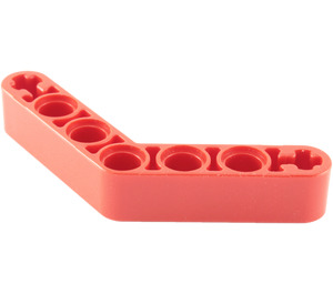 LEGO Red Beam Bent 53 Degrees, 4 and 4 Holes (32348 / 42165)