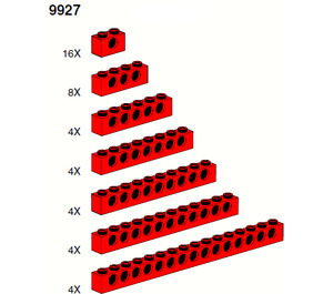 LEGO Red Beams Set 9927