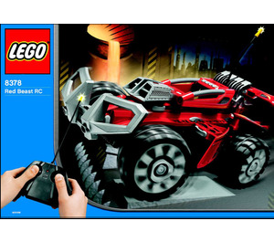 LEGO Red Beast RC Set 8378 Instructions