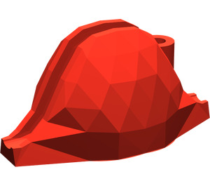 LEGO Red Bicorne Pirate Hat (2528)