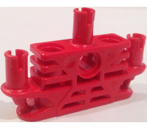 LEGO rot Bionicle Tohunga Torso mit Drei Pins (32577)
