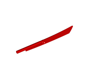 LEGO Red Blade 1 x 10 with Bar (98137)