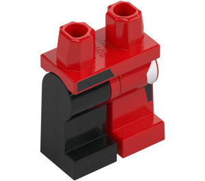 LEGO Red BMW Race Driver - Male Minifigure Hips and Legs (73200 / 106743)